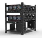Durable 2021 New Open Mining Case Mining Rig Frame 12 GPU Mining Rack Motherboar