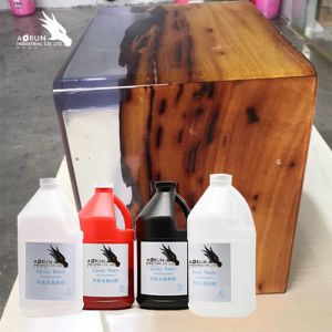 1:1 AB Countertop Epoxy Resin Colorless For Phone Case Jewelry Crafts