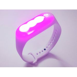 China wholesale LED gift rechargeable LED Safety  Band  for Running  & Activity LED Bracelet Lights Glow Band 4 Flash Modes on sale