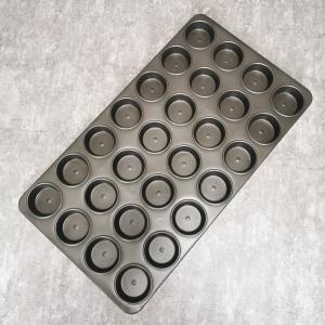 China Aluminum Steel 28 Cavities Cake Baking Tray 720*400*35 PTFE 1.0mm on sale