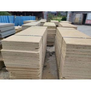 Bush Hammered Face Beige Sandstone Paving Slabs Garden Sandstone Slabs