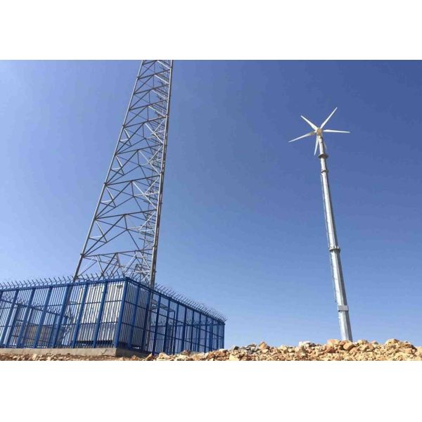 House 10kw Wind Turbine Power Generation System With Permanent Magnet Synchronou