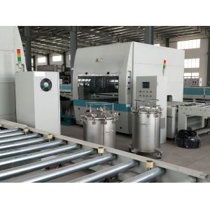 PLC / HMI Control Spray Coating System With 0-3m/Min Coating Speed