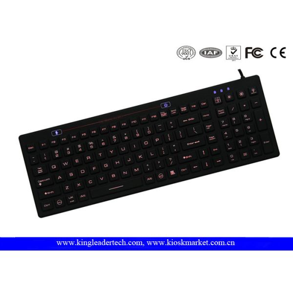 China IP68 Backlit Silicone Keyboard With On / Off Switch Function Keys on sale China IP68 Backlit Silicone Keyboard With On / Off Switch Function Keys on sale