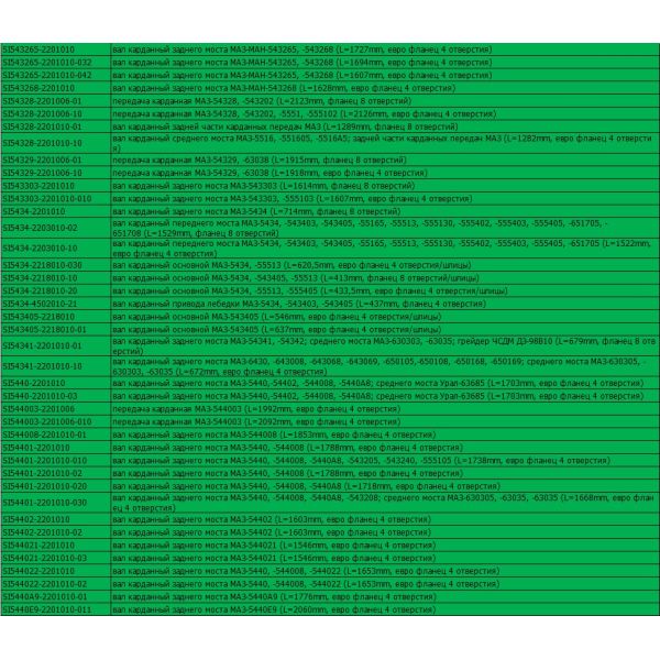 Cardan Shaft Driveshaft Front Axle UAZ 3303-60-2203010-10 / For Production Of JSC "UAZ" 452 With Article 5. PPC