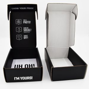 ODM Foldable Two Sides CCNB Custom Printed Mailer Boxes 6 X 4 X 2 Shipping Box