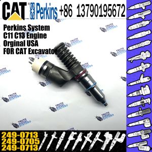 China Oem Fuel Injectors 249-0713 10R-3262 253-0608 For Caterpillar C18 C15 Engine on sale