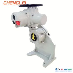 Chenglei DQ Series 24V DC 2000N.m Torque Intelligent Electric Actuator with