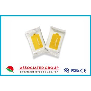 China 10 pcs Portable Design Unscented Antibacterial Wet Wipes Kill 99.9% Germs on sale