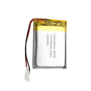 Single Cell Lithium Polymer Battery 3.7 V 600mAh LiPo Battery