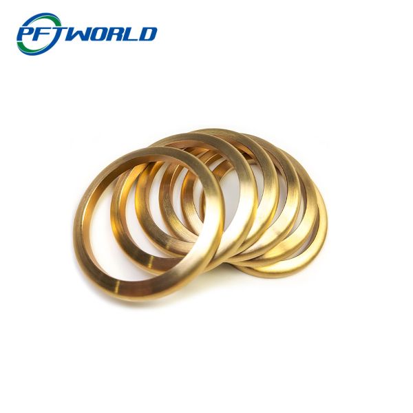 Quality Precision Components CNC Brass Parts Custom Processed Brass Rings wholesale