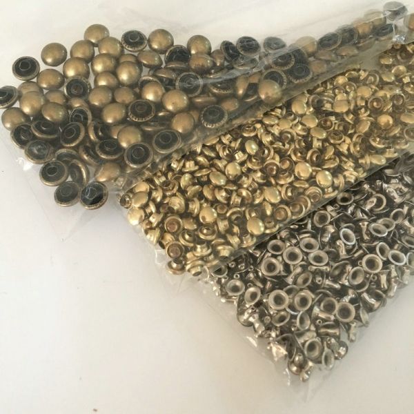 wholesale double cap single cap cheap metal jeans rivet for shoes bag clothing
