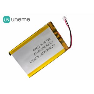 Auto -ID Smart Card Reader Rechargeable Lithium Batteries , 424567 3.7V 1500mAh