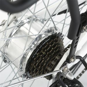 Max Distance 65KM Electric Commuter Bicycle With Front And Rear LED Light