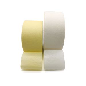 Width 19mm Length 55m No Residue Anit-UV White Masking Tape For Painting House