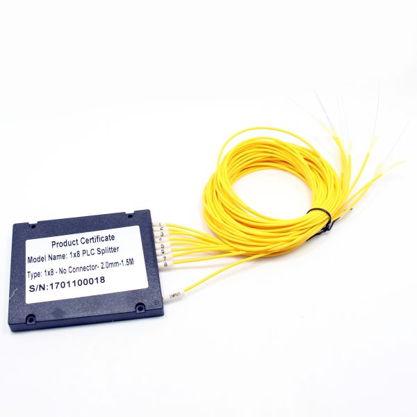 Single Mode Fiber PLC Splitter-ABS Cassette type G657A1 Fiber PLC Splitter-ABS