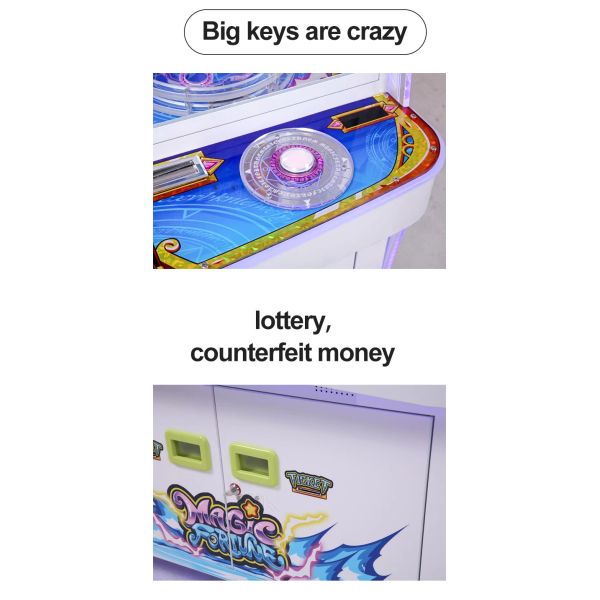 Indoor Lucky Ball Lottery Redemption Game Machine 400W 220V