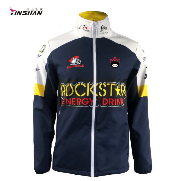 Quality Unisex S/M/L/XL Cotton Softshell Custom Embroidered Cycling Blazer for All Occasions wholesale