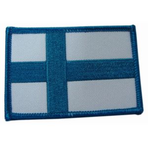 National Flags Custom Embroidered Patch Offset Printing PMS Sustainable