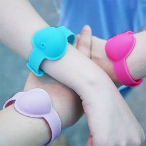 Reusable 10ml Silicone Hand Sanitizer Bracelet