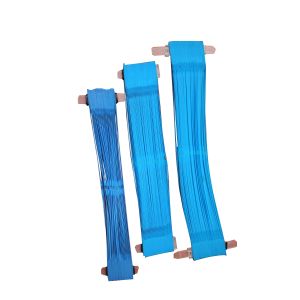 China Plastic Heald Jacquard Loom Parts , Textile Machinery Spare Parts Standard Size on sale