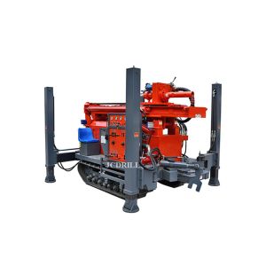 China 200m Depth Crawler Track CWD200B Water Well Drilling Rig Machine on sale