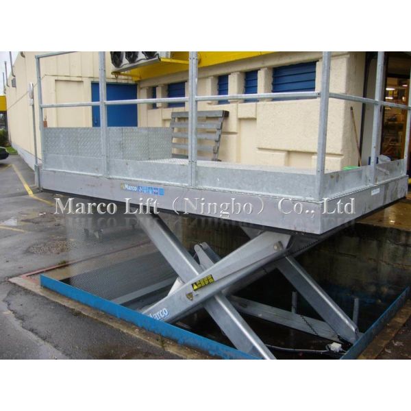 Quality 4-6 Ton Marco Loading Dock Scissor Lift Table with CE Approved Customizable Options wholesale