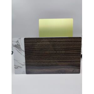 Cheap Mirror Finish PVDF Aluminum Composite Panel Sheet 4mm Brushed for sale