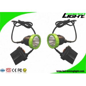 1000 Battery Cycles Mining Cap Lights 50000lux Brightness IP67 Waterproof 11.2Ah