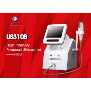 2 In 1 Hifu Facelift Machine 5 Cartriges For Wrinkle Removal / Body Slimming
