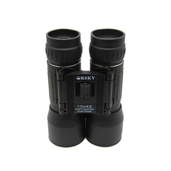 Quality Black Color High Definition Compact Folding Binoculars For Games Watching 42mm Objective Diameter wholesale