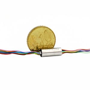 Super Miniature Capsule Slip Ring 8 Circuit LPMS-08D