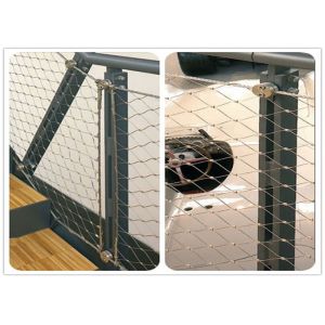 High Tensile Architectural Wire Mesh 3.0*80*80mm Hole