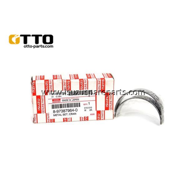 Quality CX130B Isuzu 4JJ1 Parts Crankshaft bearing STD 8-97387964-0 8973879640 897387-9640 wholesale