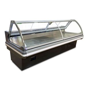 Supermarket Countertop Refrigerated Deli Food Display Case Chiller