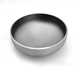 ASTM B363 Titanium Alloy Pipe Cap Gr12 Ti-Mo-Ni Titanium Pipe Fitting For