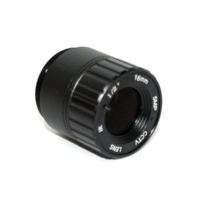 Iris Fixed IR CCTV Lens 16mm F1.4 Image Format 1/2" 5.0MP For HD Security