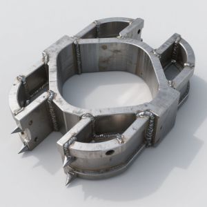 China Custom Steel Welding Parts Lightweight and Customized for Industrial Applications on sale