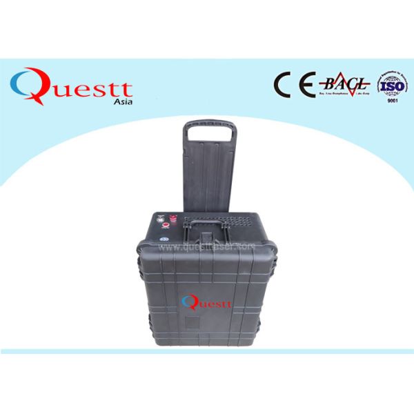 Piggy Bag Laser Rust Removal Machine for Cleaning Wood Door