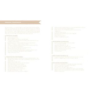 Customized Size The Wedding Planner & Organizer Hardcover With Elastic Band