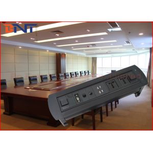 Multi - Function Conference Table Outlet With 2 USB Power Charger