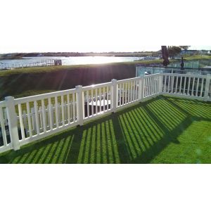 Good Stiffness Garden Artificial Grass Easy To Install 14650 Detex