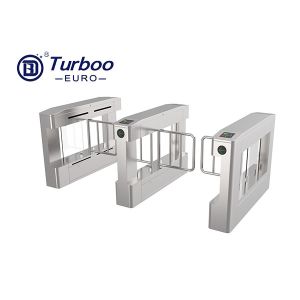 Fully Automatic Access Control Turnstile With Voice And Strobe Light Alerts