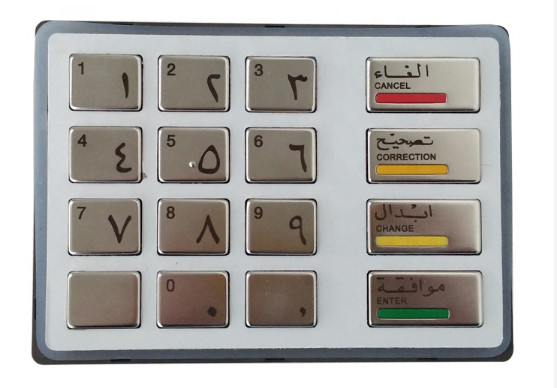 Quality 49216680700A Diebold ATM Parts Opteva EPP5 Keyboard 49-216680-700A wholesale