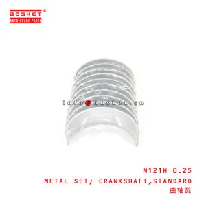 M121H 0.25 Standard Crankshaft Metal Set Suitable for ISUZU 4D30