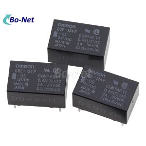 G6E-134P-US-12VDC Omron orignal new electromagnetic relay