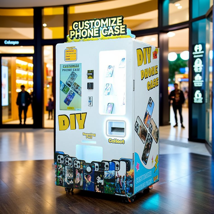 Automatic Phone Case Vending Machine with Custom Printing
