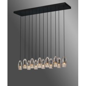 CHATELET Linear Pendant Light with E26 Base for Ceiling Installation