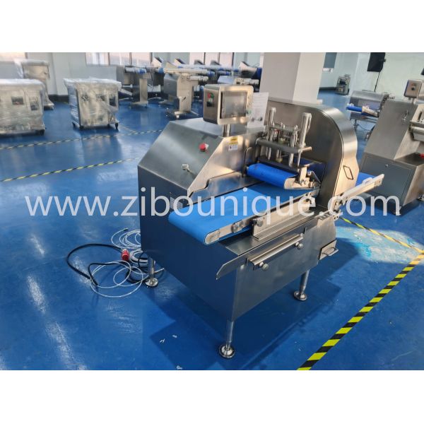 Food Beverage Shops Automatic Meat Beef Chicken Fillet Cube Cutting Machine