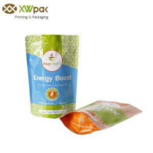 VMPET Cosmetic Stand Up Pouches Custom Printed k Resealable With Logo